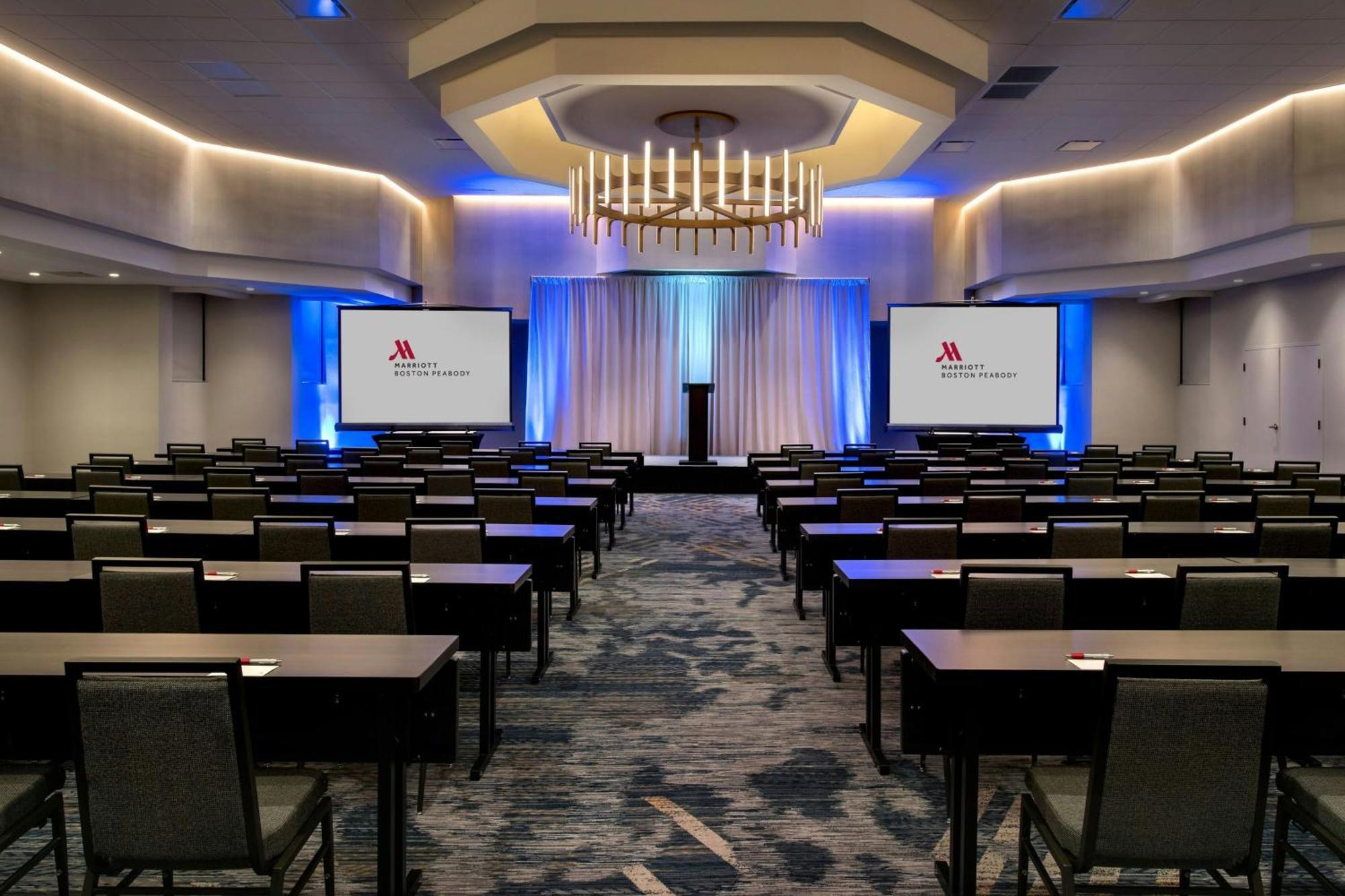 Boston Marriott Peabody Hotel Bagian luar foto